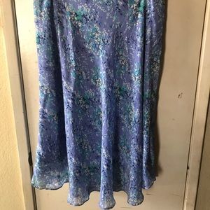 Covington skirt, periwinkle, size L